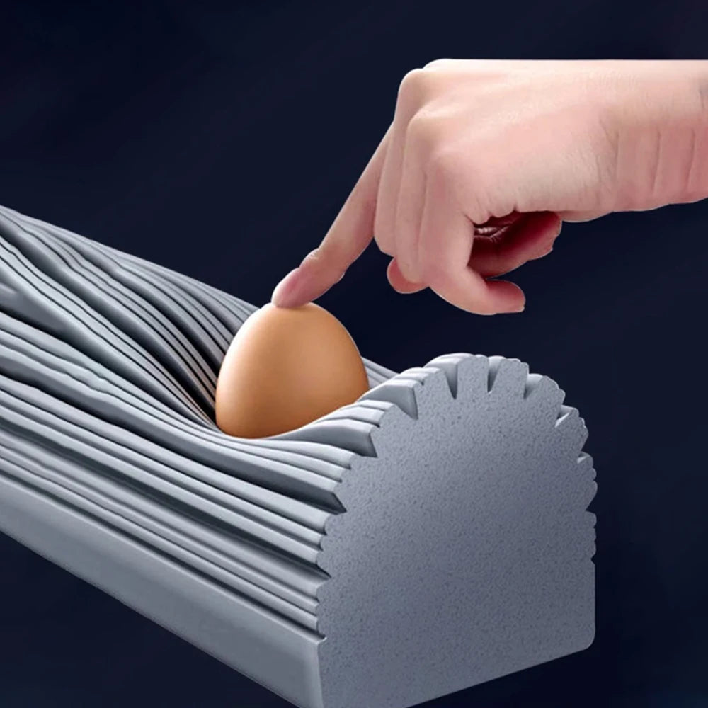 Esfregão mop de borracha com drenagem automática espremida mágico, auto-limpeza, esponja reutilizável