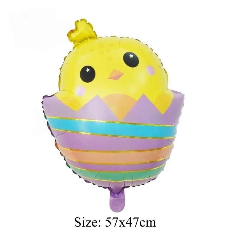 Decoração com Balões de Páscoa