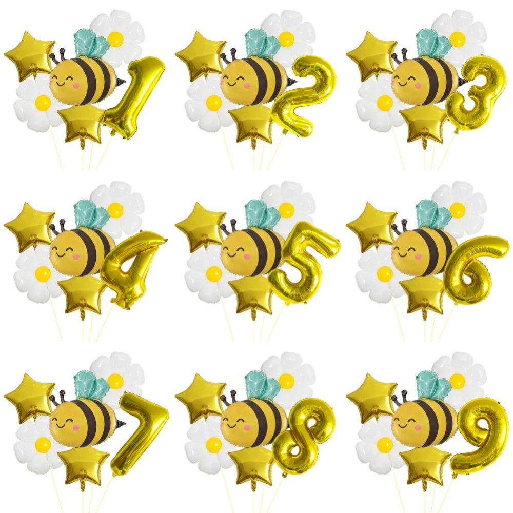 Kit Abelhinha e Margarida com Número