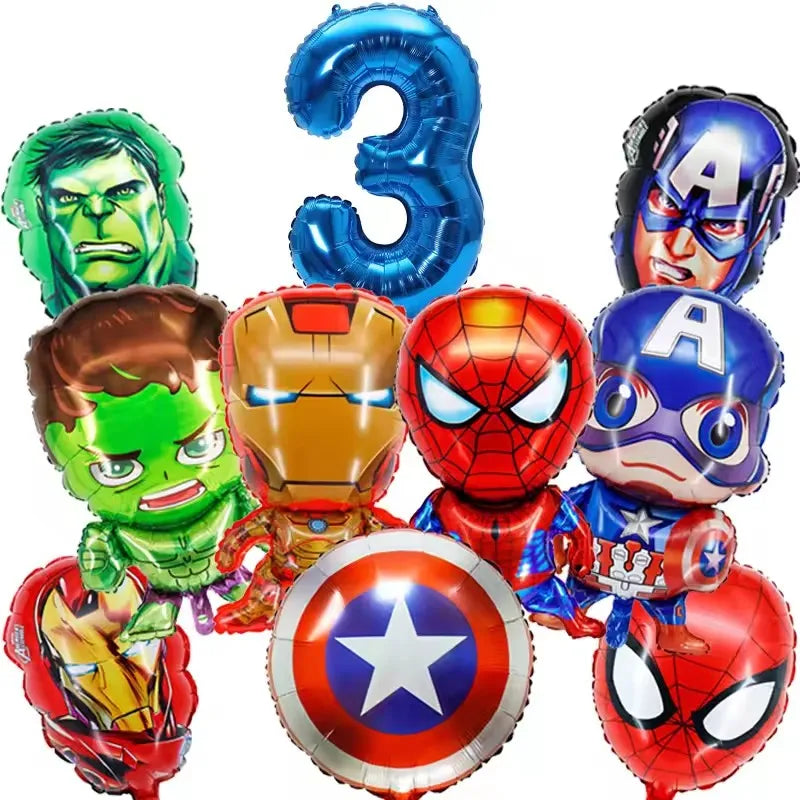 Kit Balões Super-Heróis Marvel