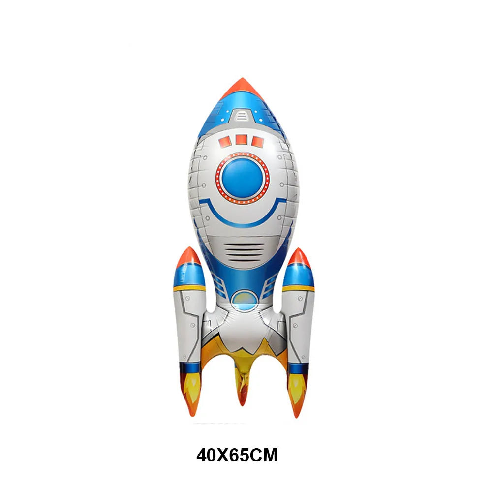 Kit Balões Astronauta e Foguete: Aventura no Universo