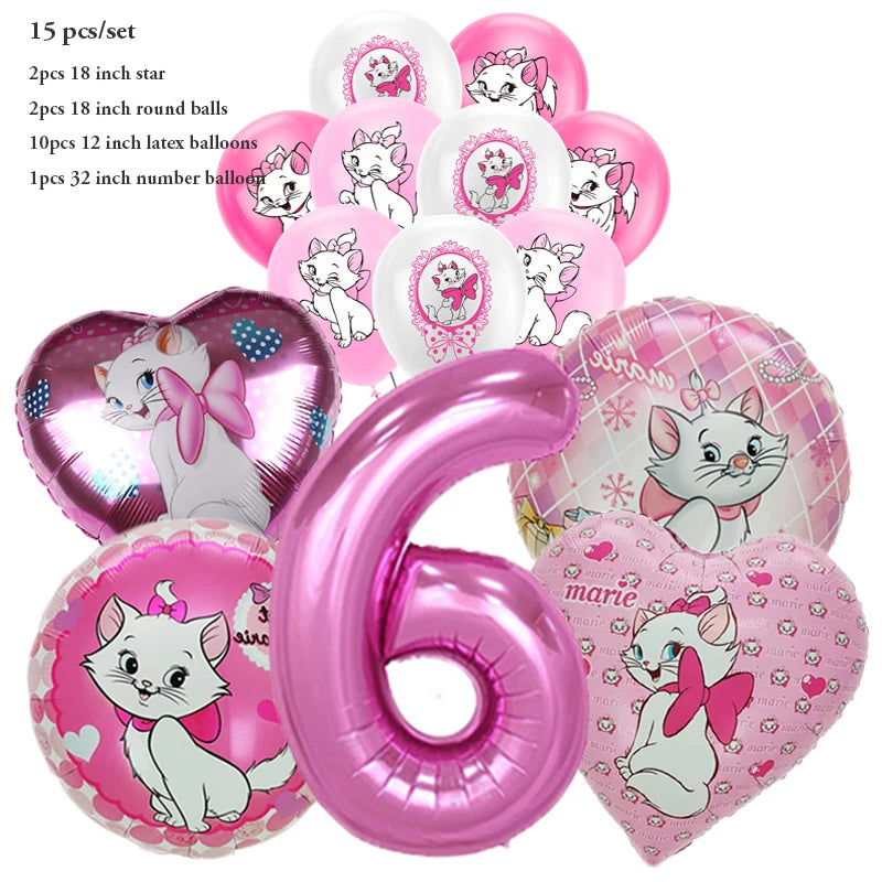 Kit Balões Gata Marie