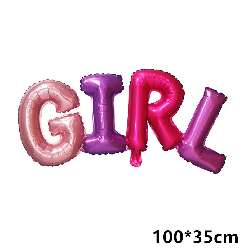 Balões Metalizados Chá Revelação