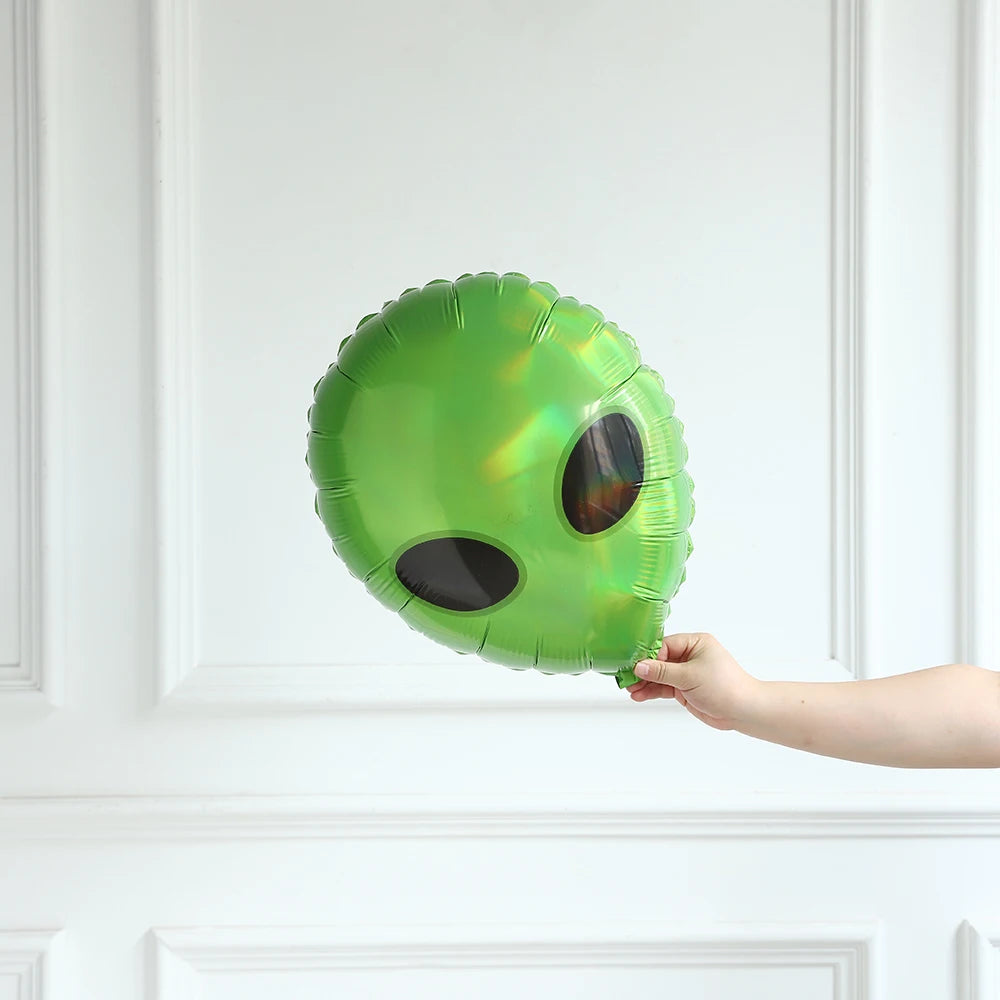 Kit Balões Galáxia: Alien, UFO e Vaquinha Abduzida