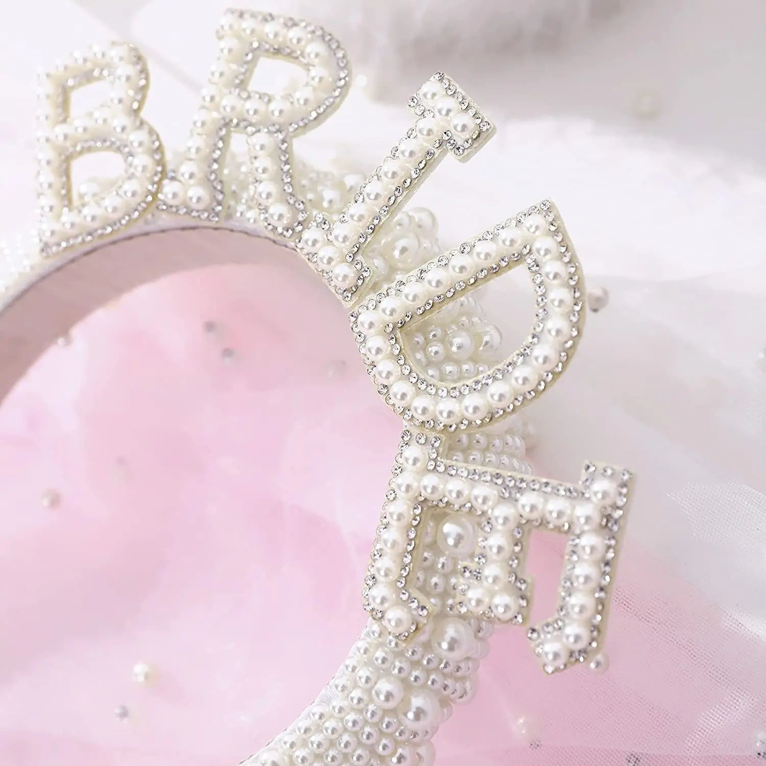 Tiara de Pérolas "Bride" – Acessório Premium para Noiva