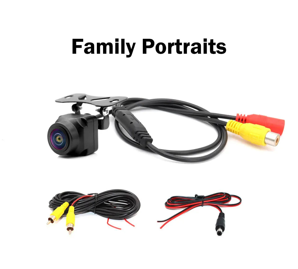 Camera de Ré 4k ahd 1080p trajetória dinâmica inteligente câmera de visão traseira do carro visão noturna de 180 graus com linha de pista de estacionamento