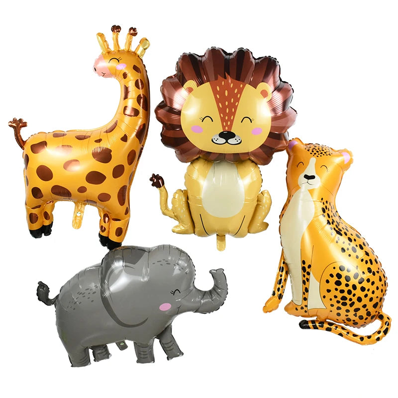 Balão animais da selva