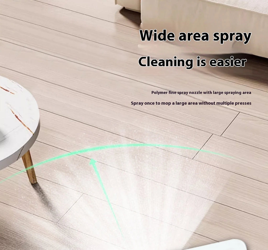 Mop spray com almofada de microfibra substituível