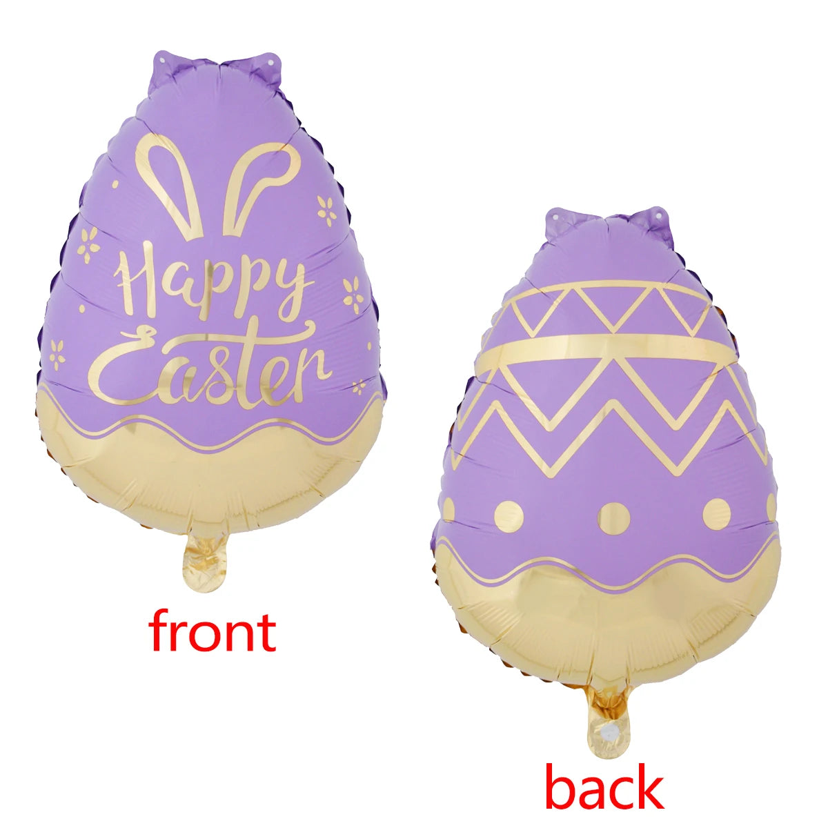 Kit 10 Balões Metalizados Páscoa