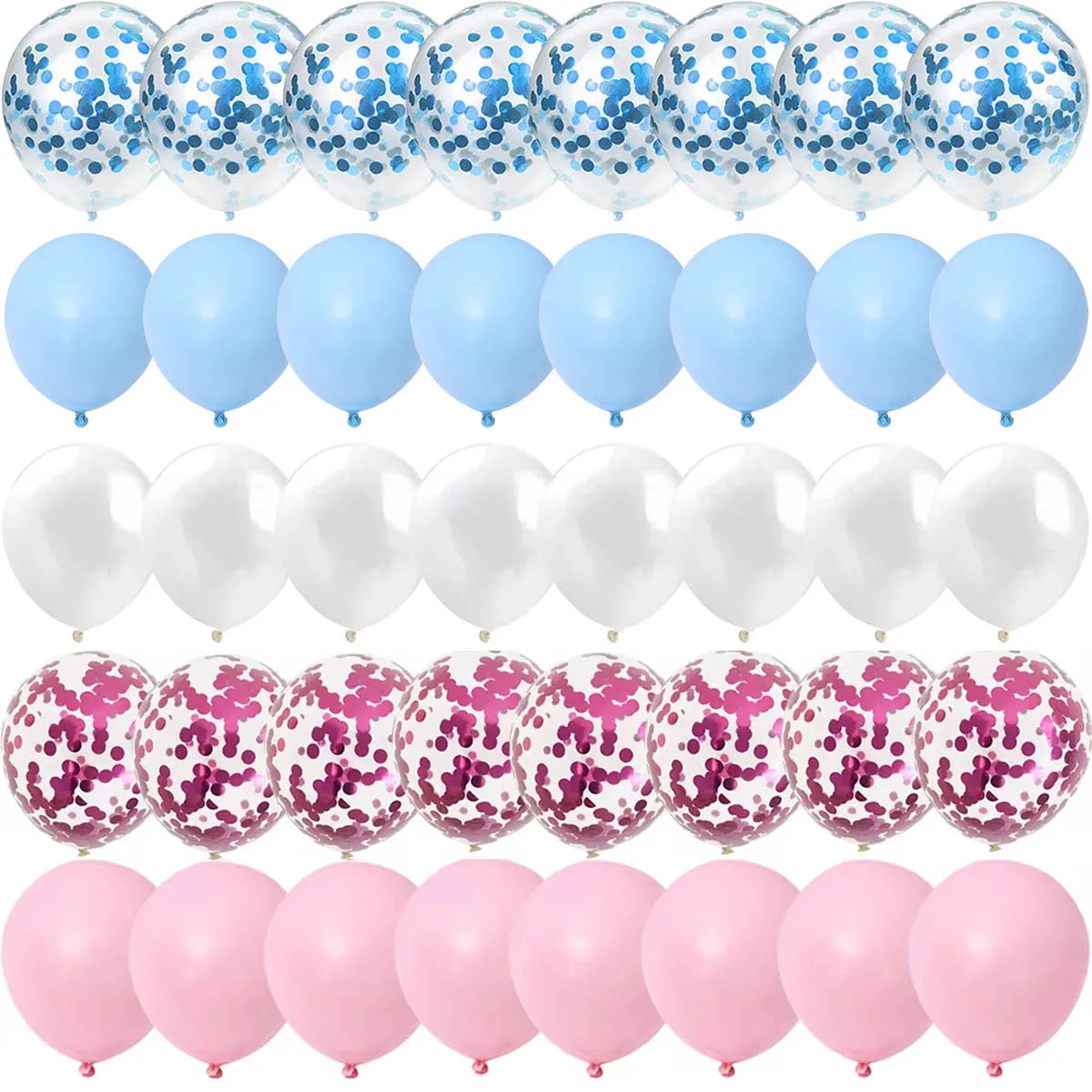 Kit Balões Chá Revelação (Mix Rosa e Azul)