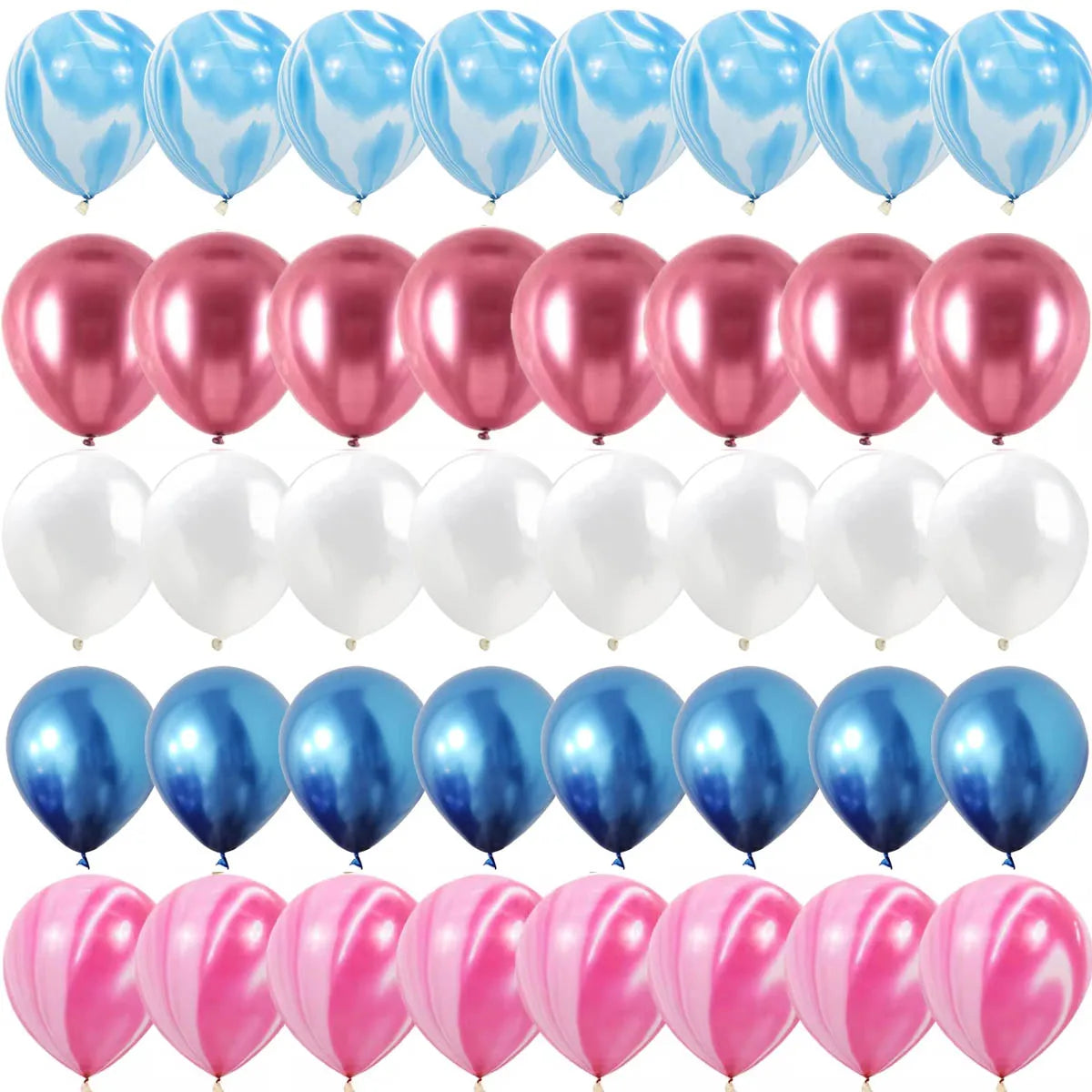 Kit Balões Chá Revelação (Mix Rosa e Azul)