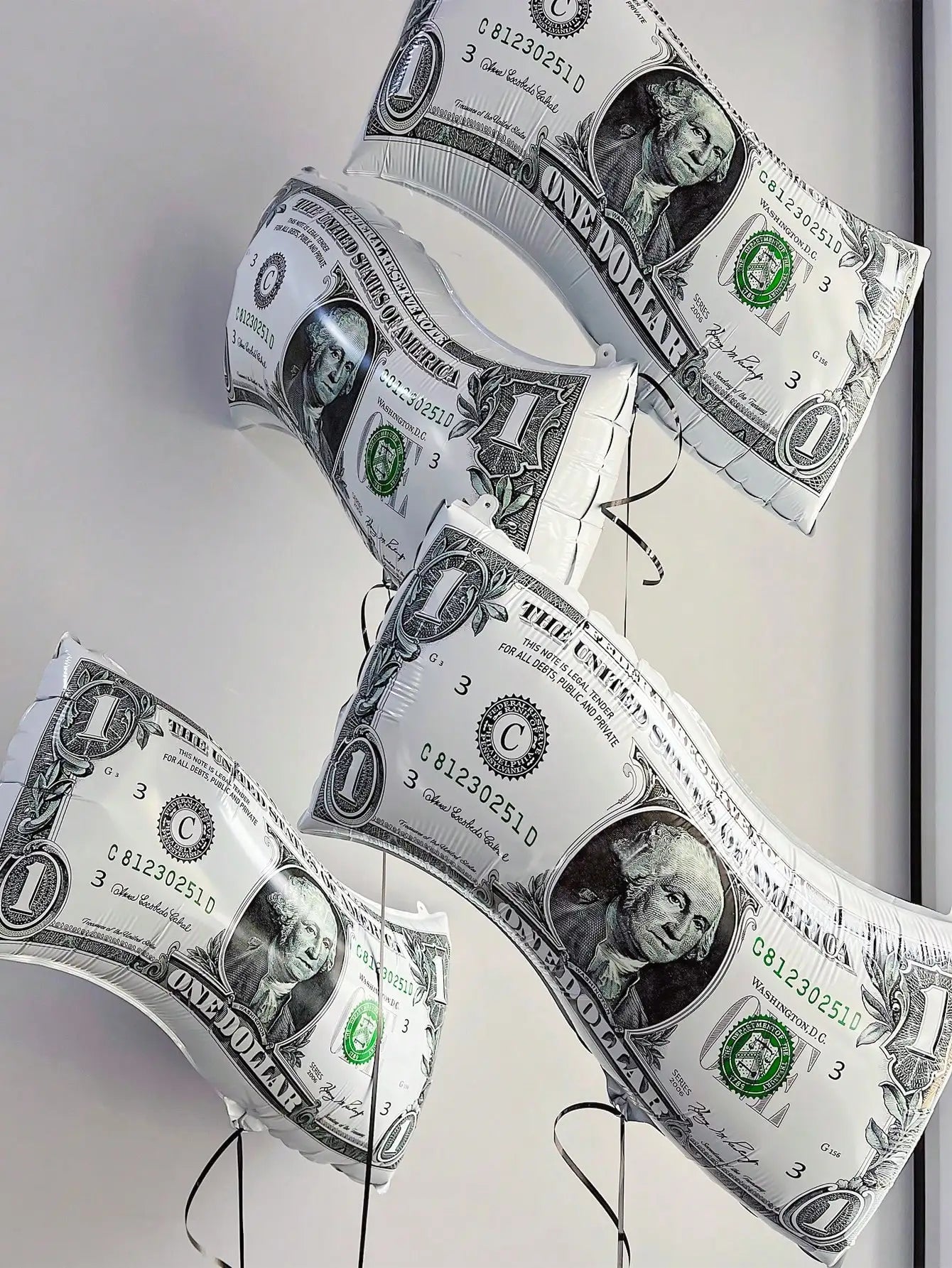 Kit Balões Nota de Dólar