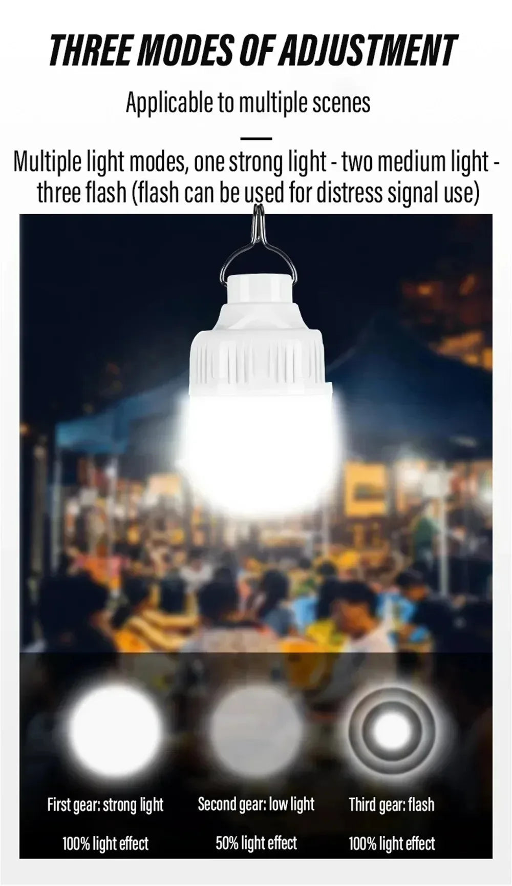 1-10 pçs lâmpada usb recarregável  led alto brilho luz de emergência acender acampamento lanterna portátil luzes da noite ﻿