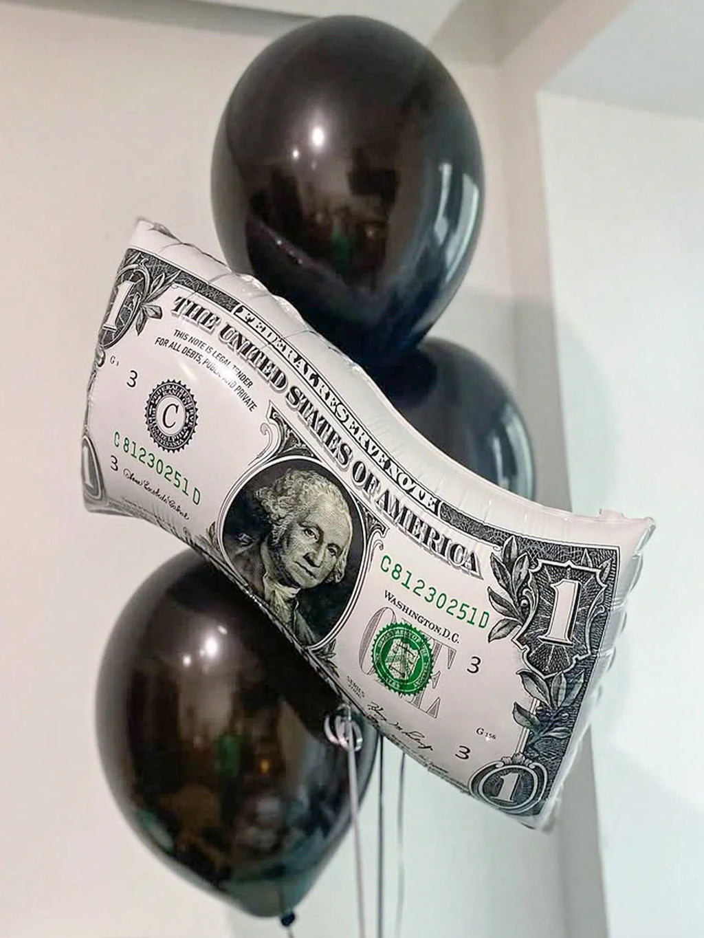 Kit Balões Nota de Dólar