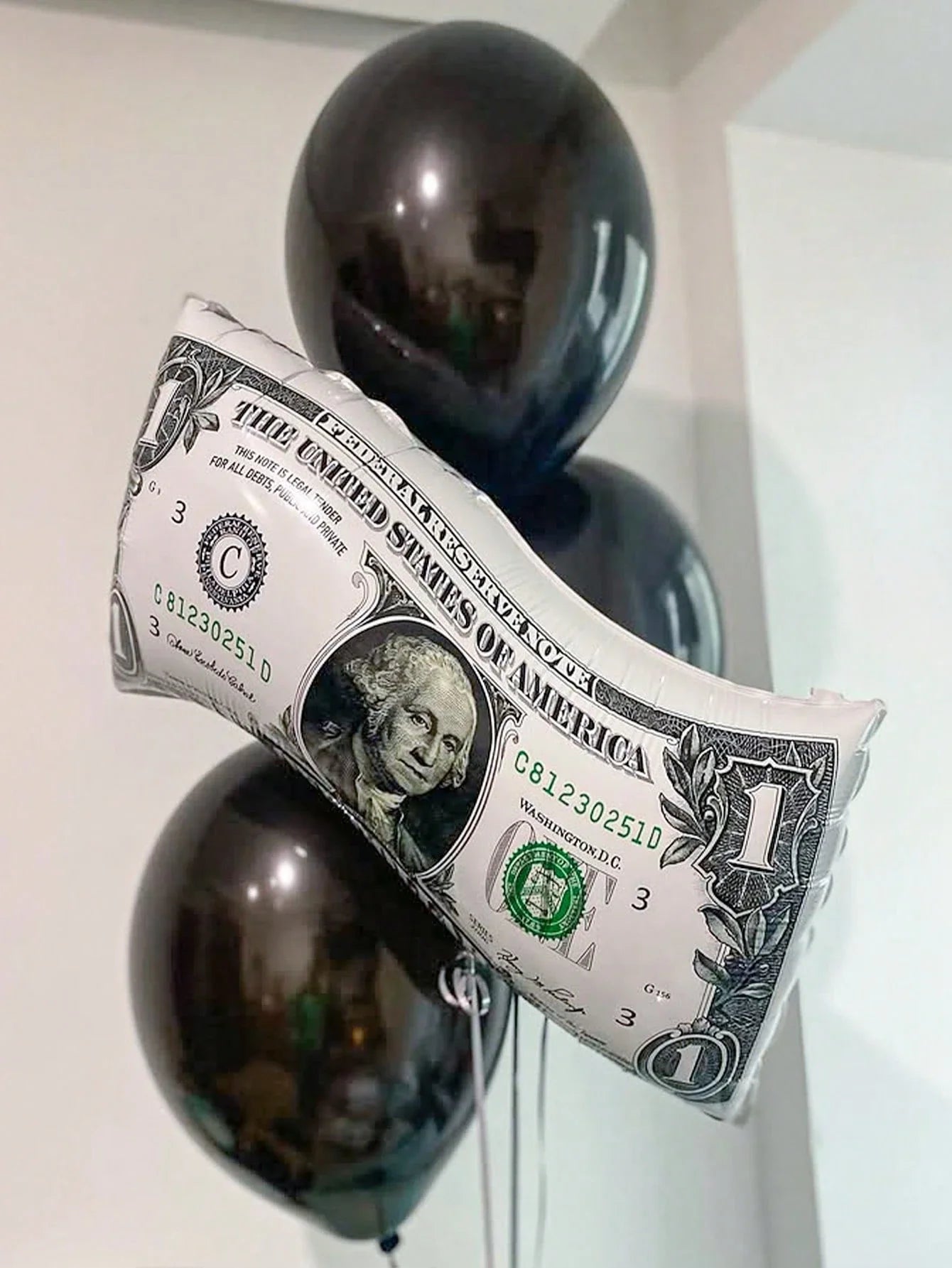Kit Balões Nota de Dólar