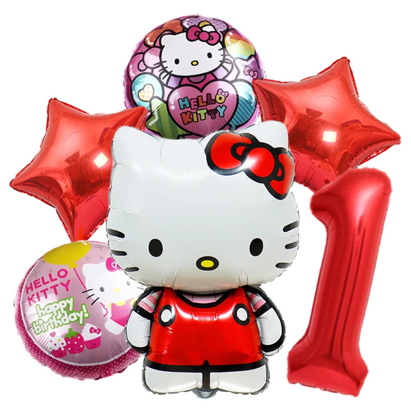Kit Hello Kitty com Número