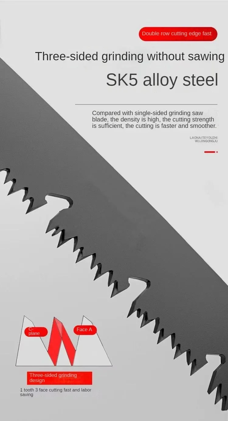 Serra de mão dobrável multifuncional para jardim podador ferramentas jardinagem árvore