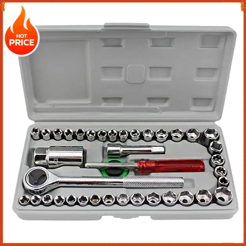 40 pçs/ kit de ferramentas manuais de reparo automático conjunto de ferramentas