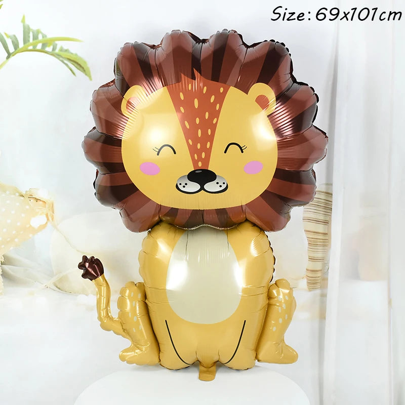 Balão animais da selva