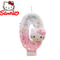 Vela de aniversário Hello Kitty