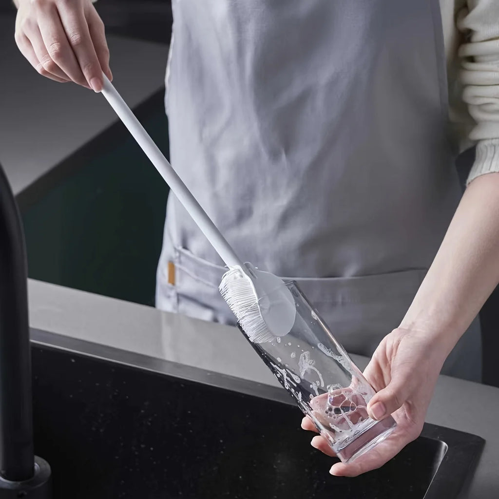 Escova de silicone de limpeza abrangente dobrável 360 graus