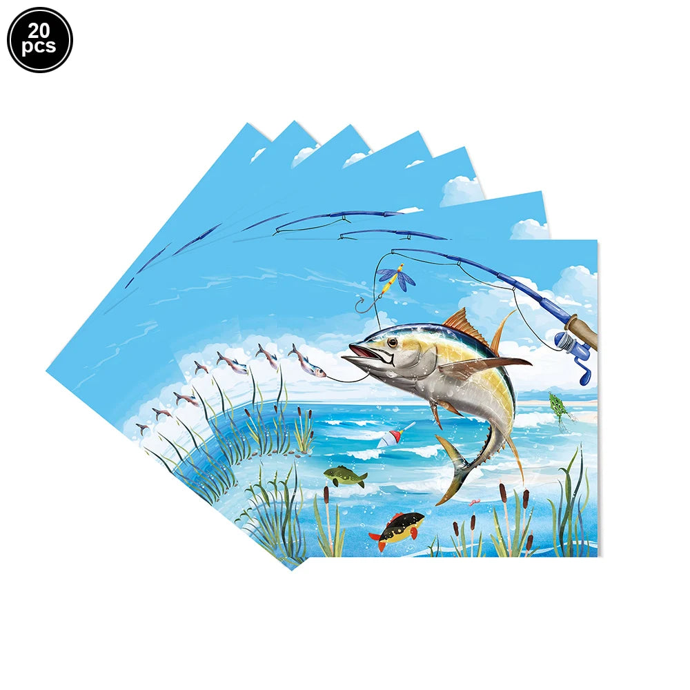 Kit Balões Metalizados Peixe – Decoração Festa Pescaria