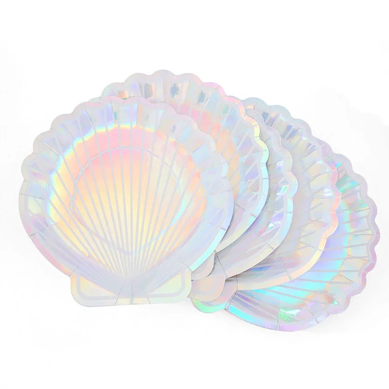 Kit Talheres e Pratos Sereia: Mesa Completa Fundo do Mar