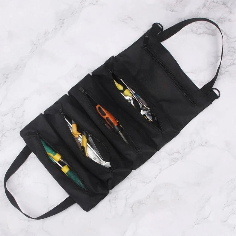 Bolsa de ferramentas dobrável / organizador de ferramentas portátil