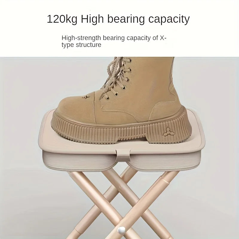 Banco portátil dobrável capacidade 120kg