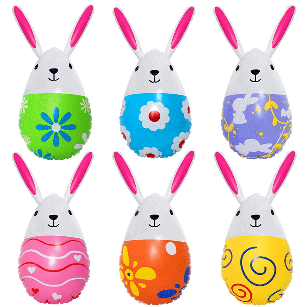 Par de Coelhos Infláveis (40 cm)