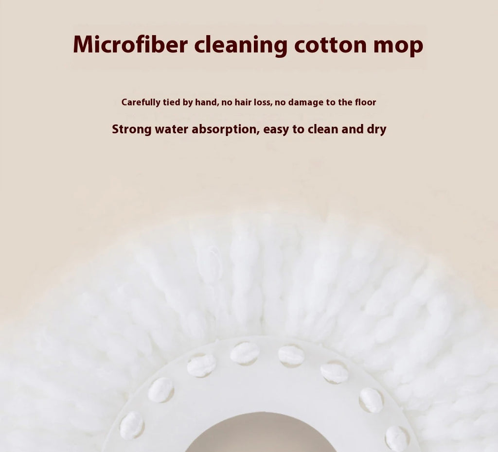 Conjunto de esfregão giratório balde separação de sujeira + garrafa de adição de produtos