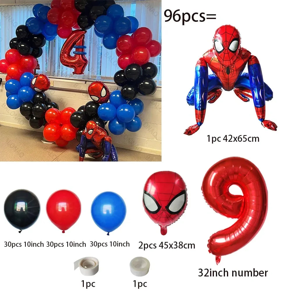 Kit de Balões Homem-Aranha