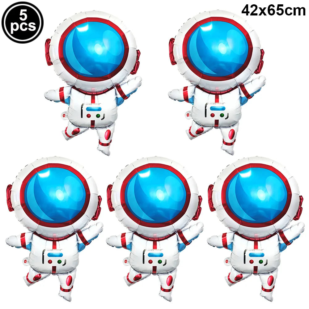 Kit Balões Astronauta e Foguete: Aventura no Universo