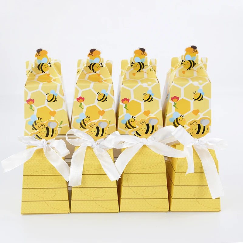 Caixa de Doces Abelhinha – Kit com 10, 30 ou 50 Unidades