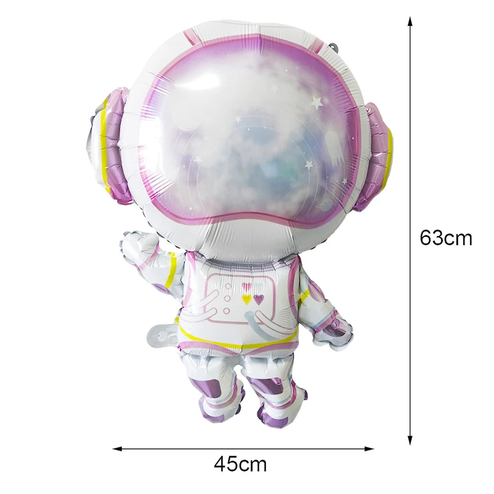 Kit Balões Astronauta e Foguete: Aventura no Universo
