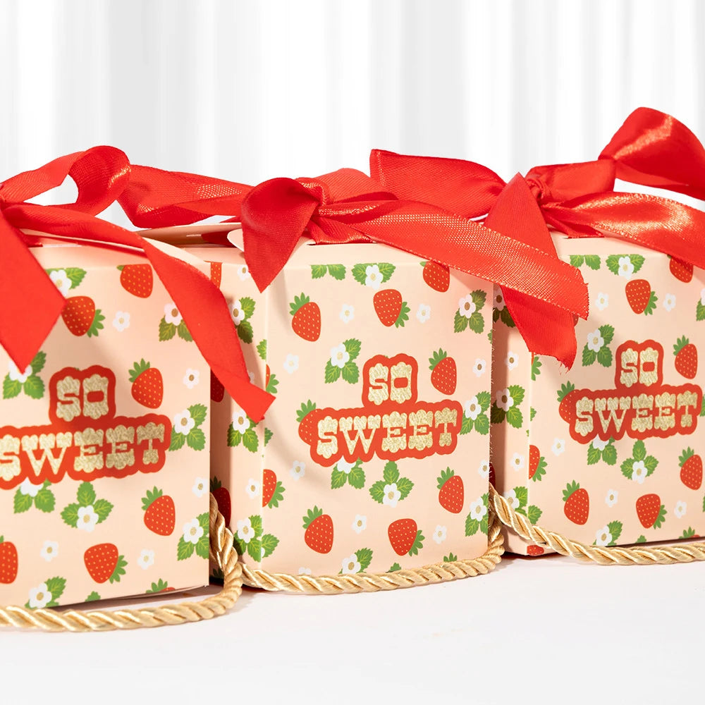 Caixinha de Morango (Lembrancinha)