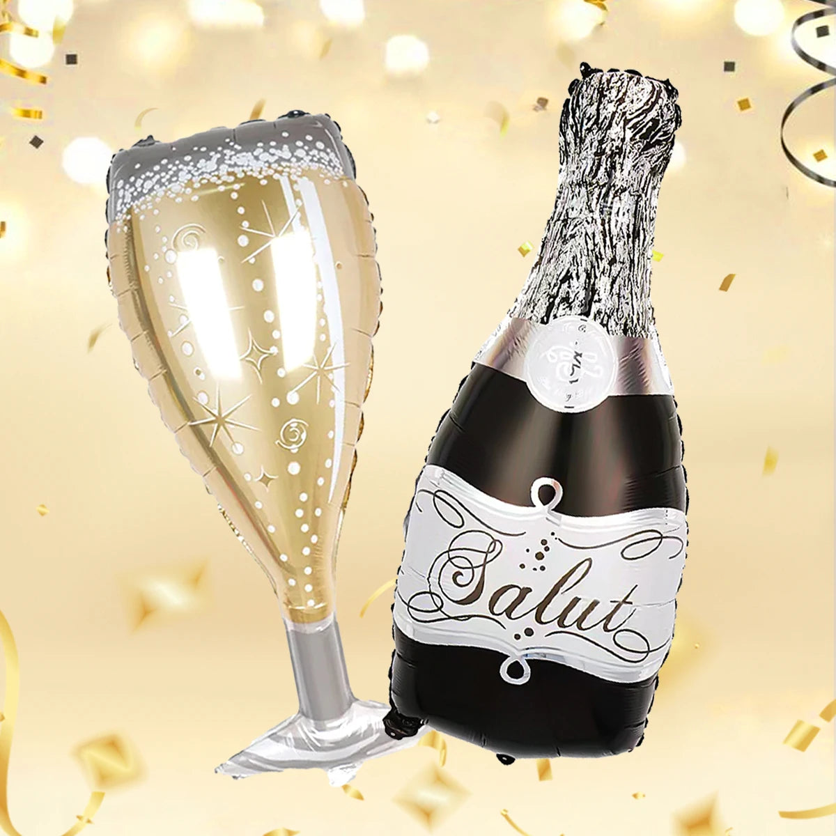 Kit 2 Balões Champanhe