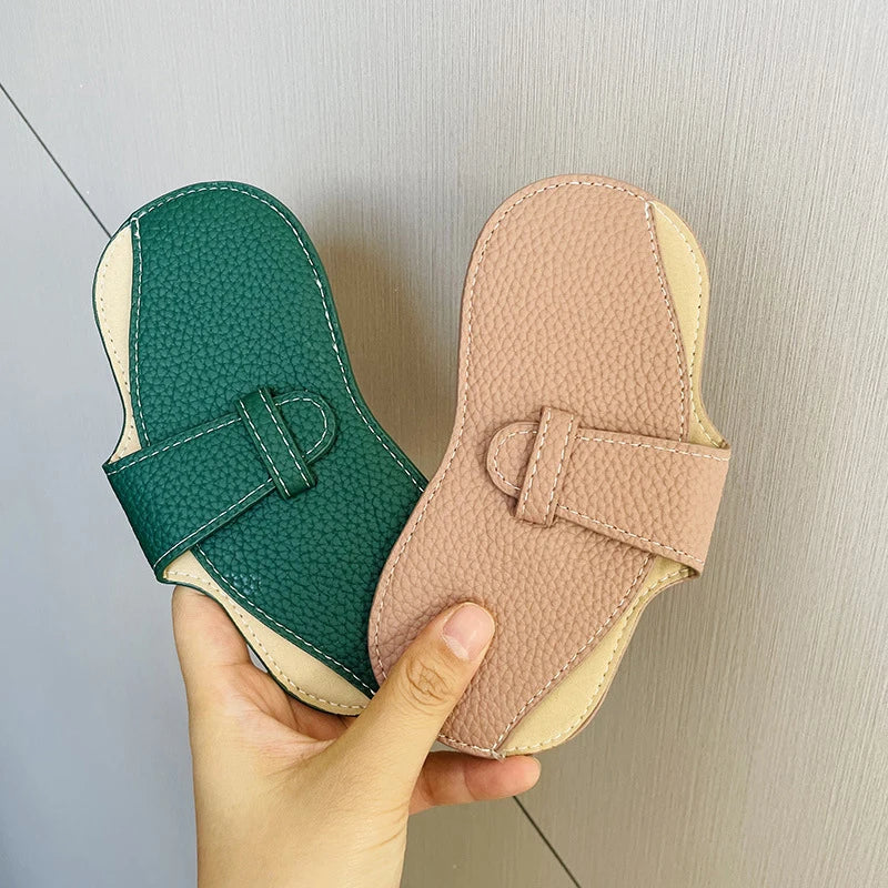 Estojo de óculos couro macio portátil