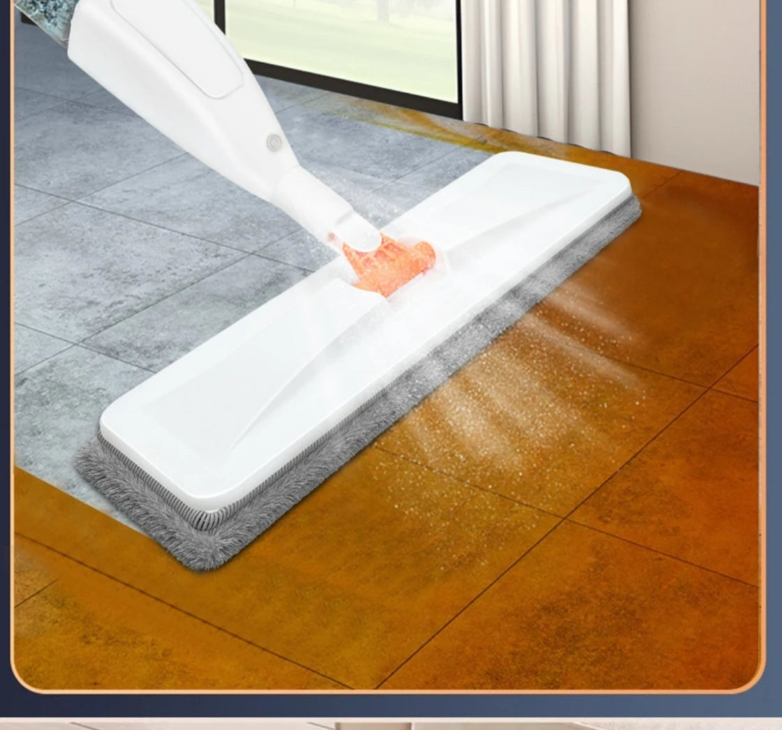 Mop spray com almofada de microfibra substituível