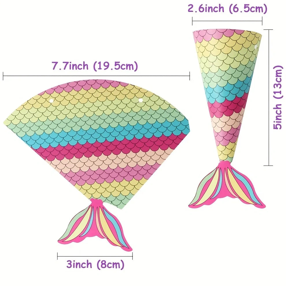 Kit Lembrancinha Sereia (12 pçs)