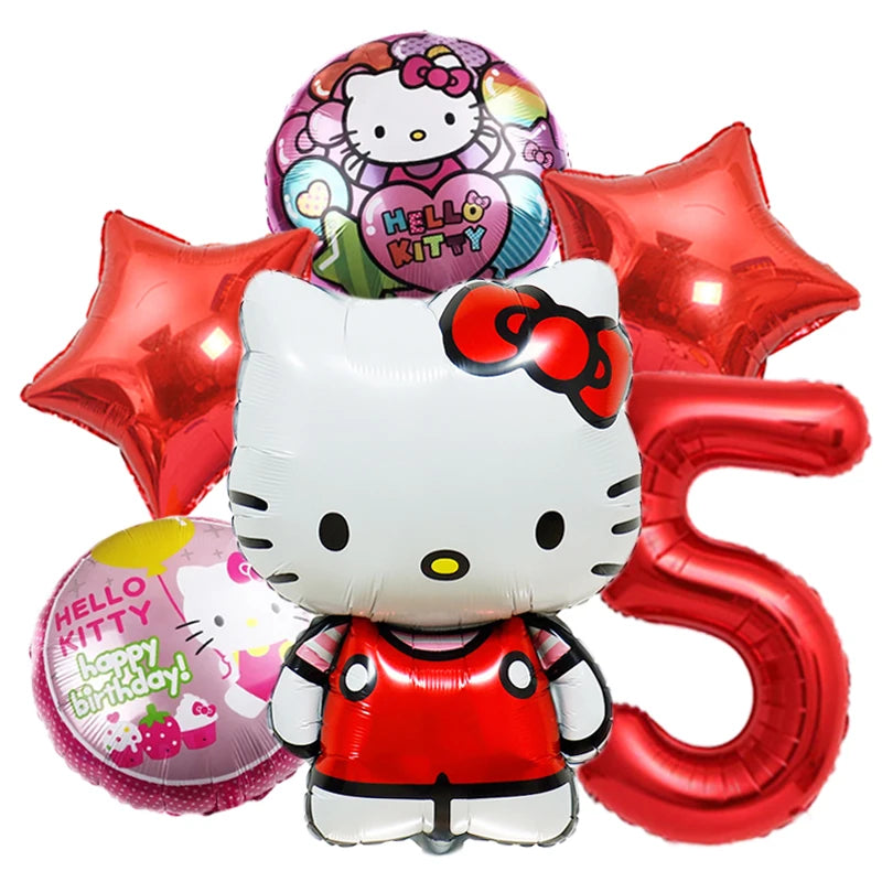 Kit Hello Kitty com Número