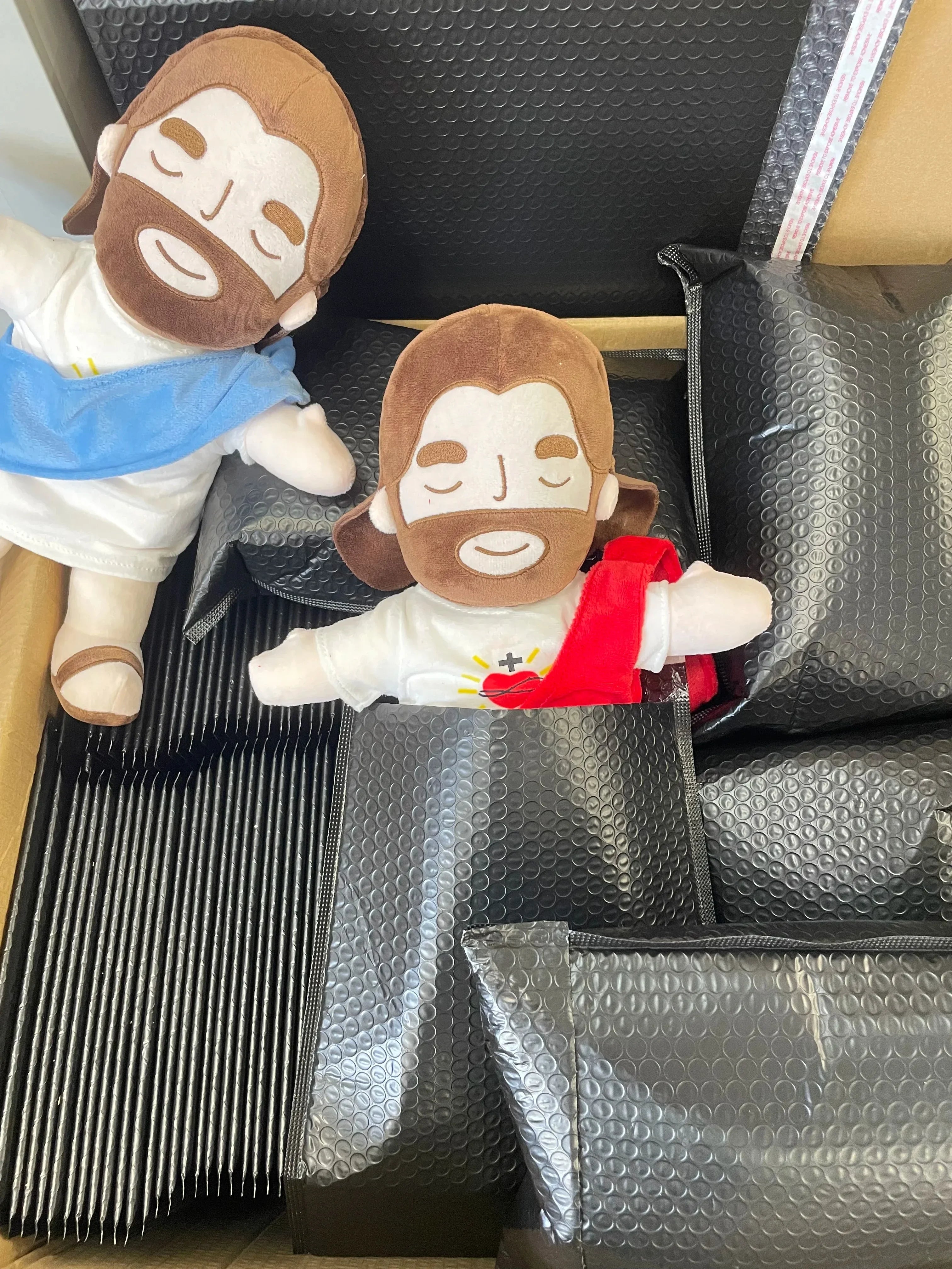 Pelúcia sensorial alivio de ansiedade Jesus Cristo