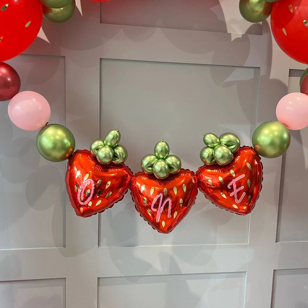 Kit balões morango
