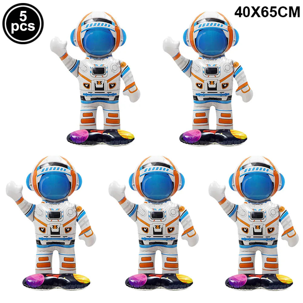 Kit Balões Astronauta e Foguete: Aventura no Universo