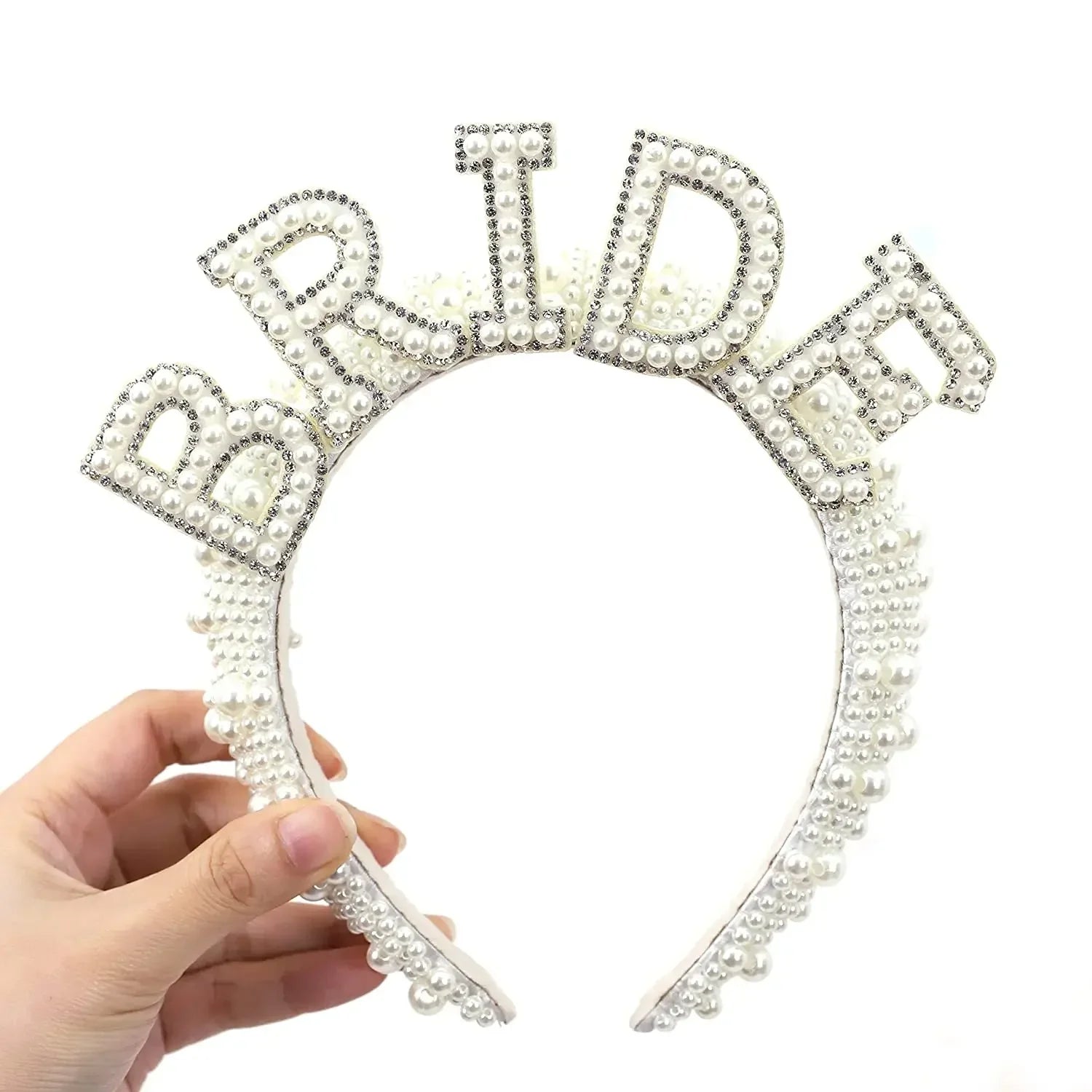 Tiara de Pérolas "Bride" – Acessório Premium para Noiva