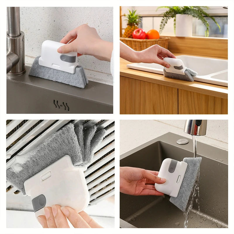 Escova multifunção de limpeza de janelas