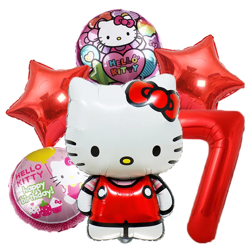 Kit Hello Kitty com Número