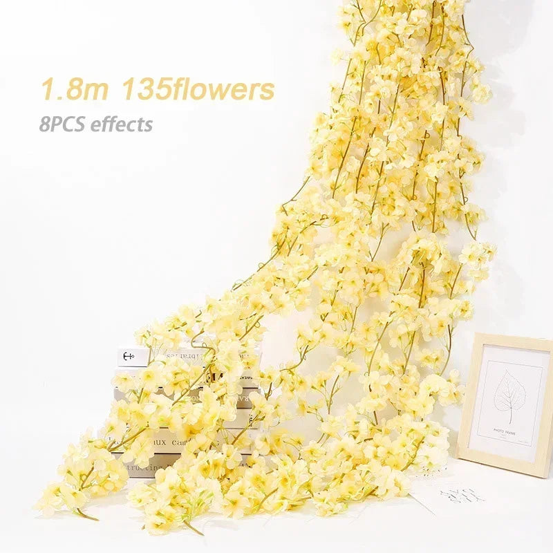 Guirlanda de Flores de Cerejeira (Sakura)