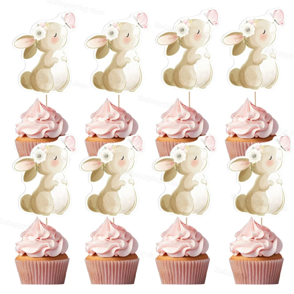 Kit Topper de Bolo e Cupcake (13 peças)