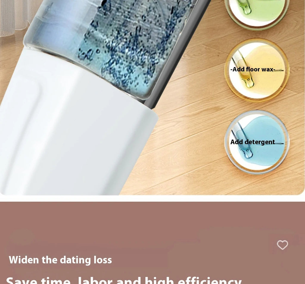 Mop spray com almofada de microfibra substituível